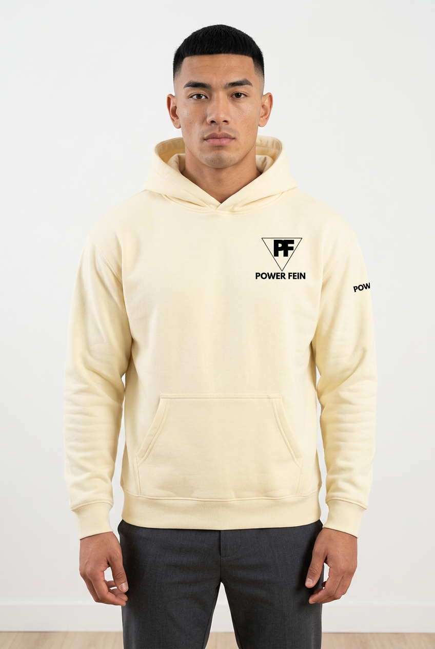 POWER FEIN Essential Oversized Fleece Hoodie