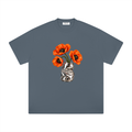 Crushed can + flowers: POWER FEIN Oddly Familiar Still Growing Tee
