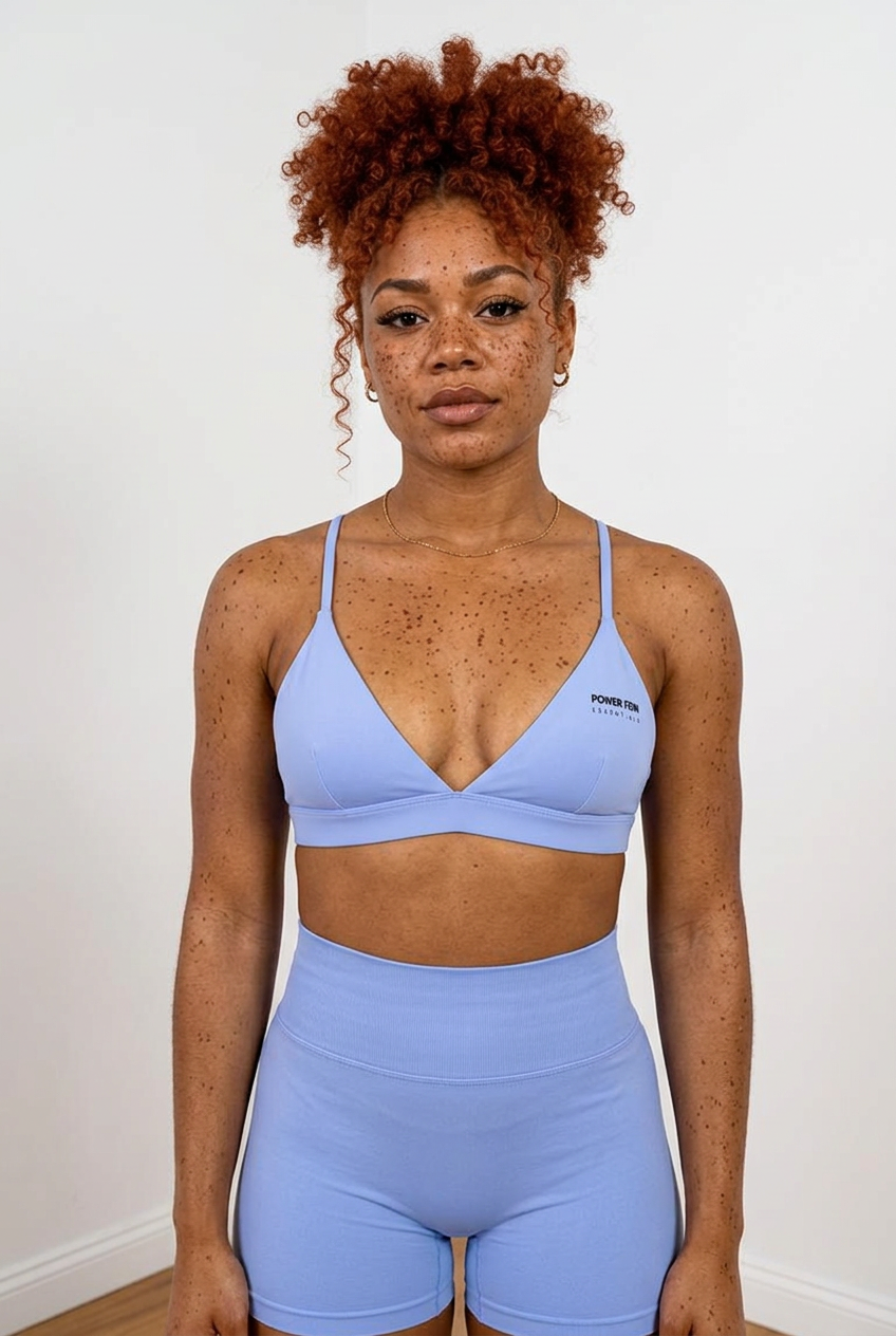 POWER FEIN Essential Women’s V-Neck Sports Bra
