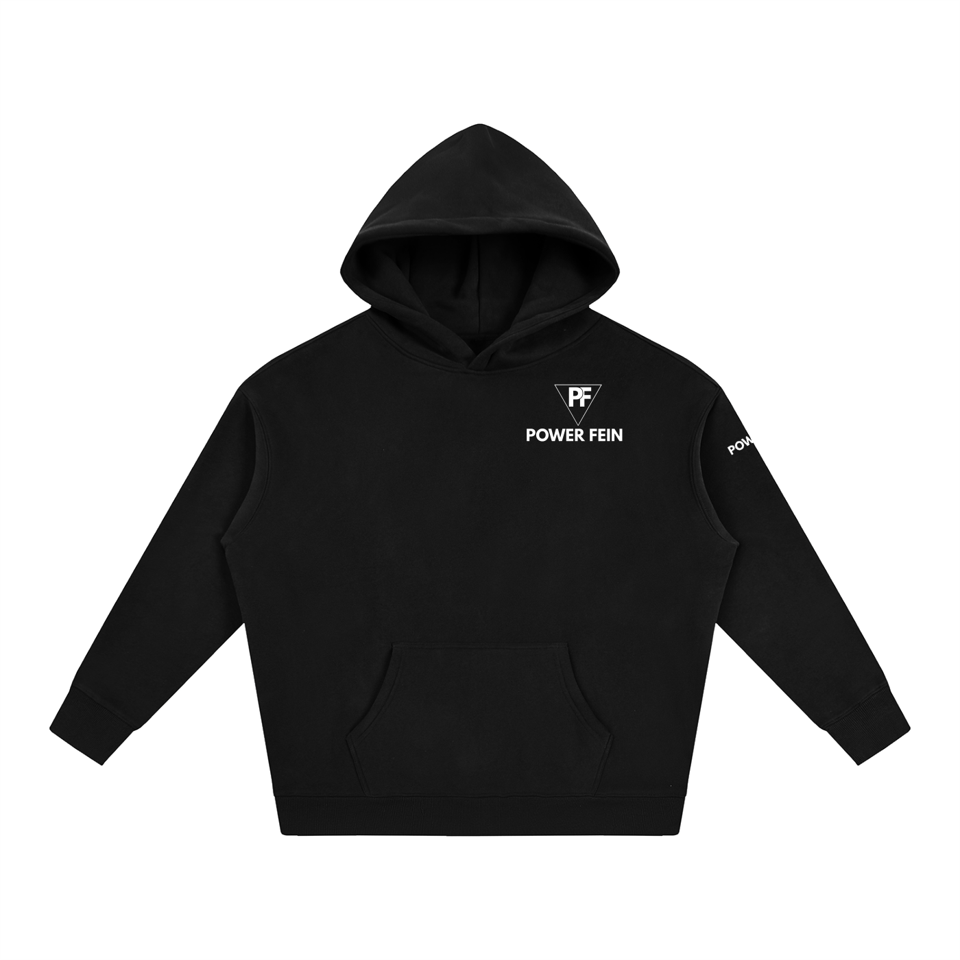 POWER FEIN Essential Oversized Fleece Hoodie