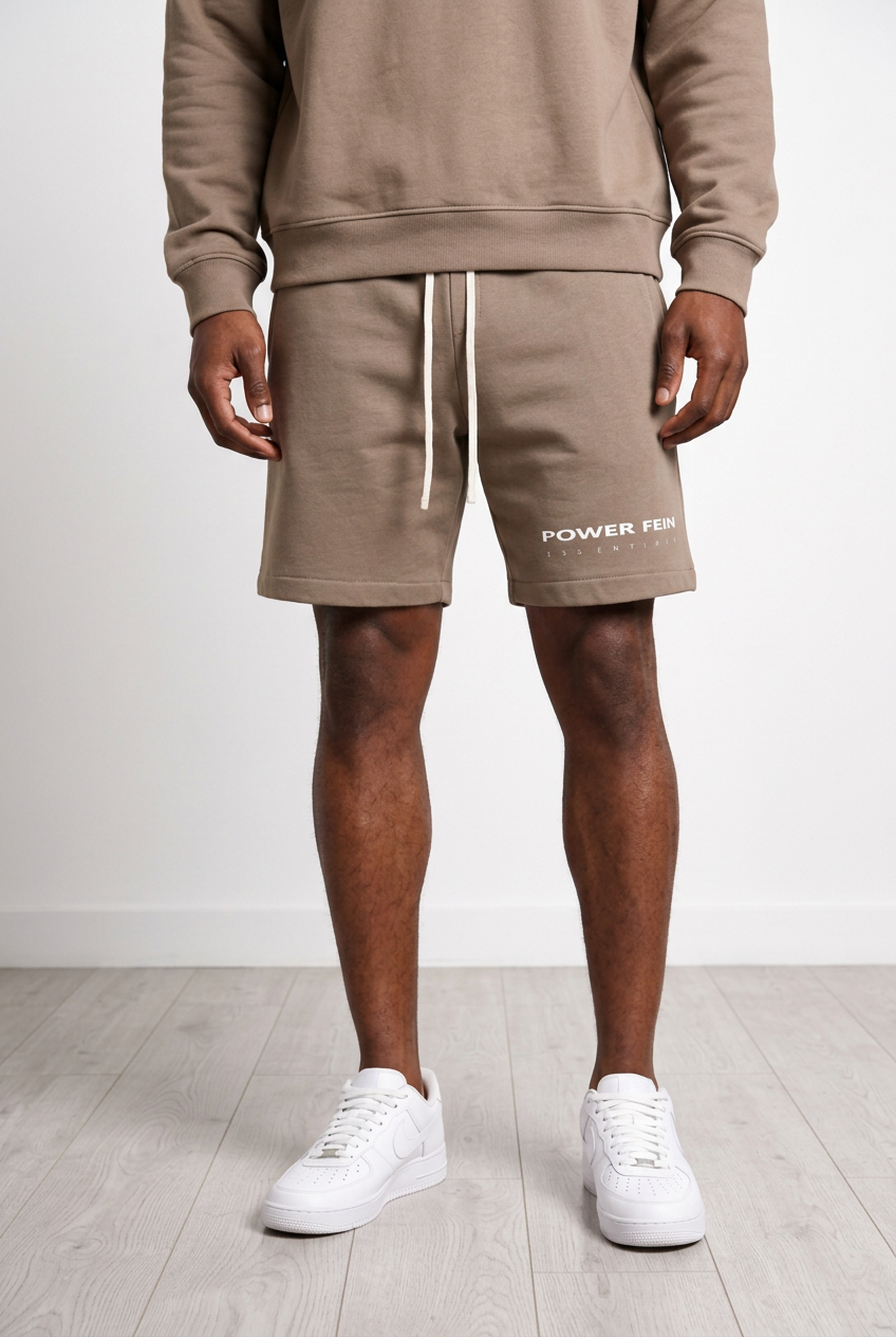 POWER FEIN Essential Cotton Shorts
