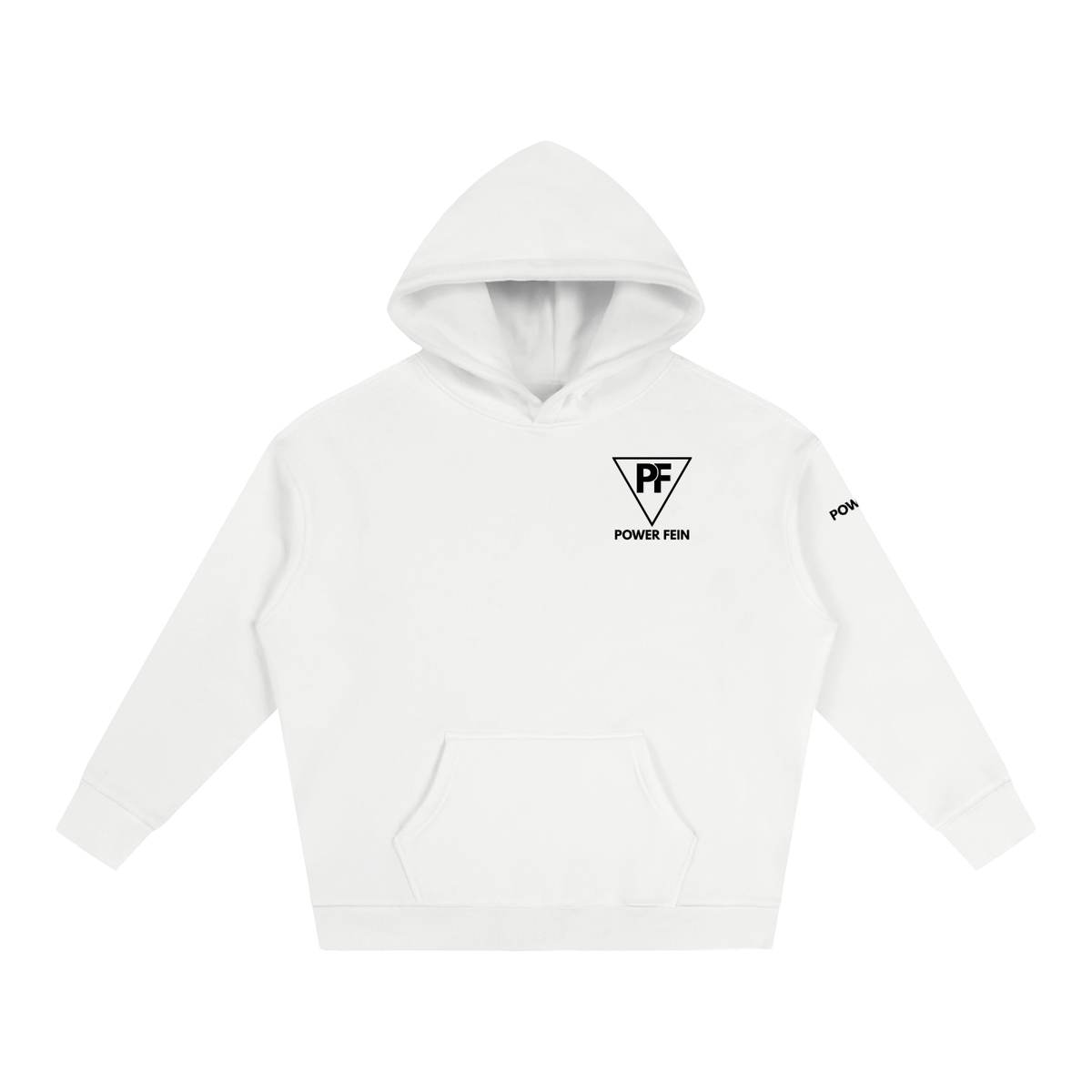 POWER FEIN Essential Oversized Fleece Hoodie