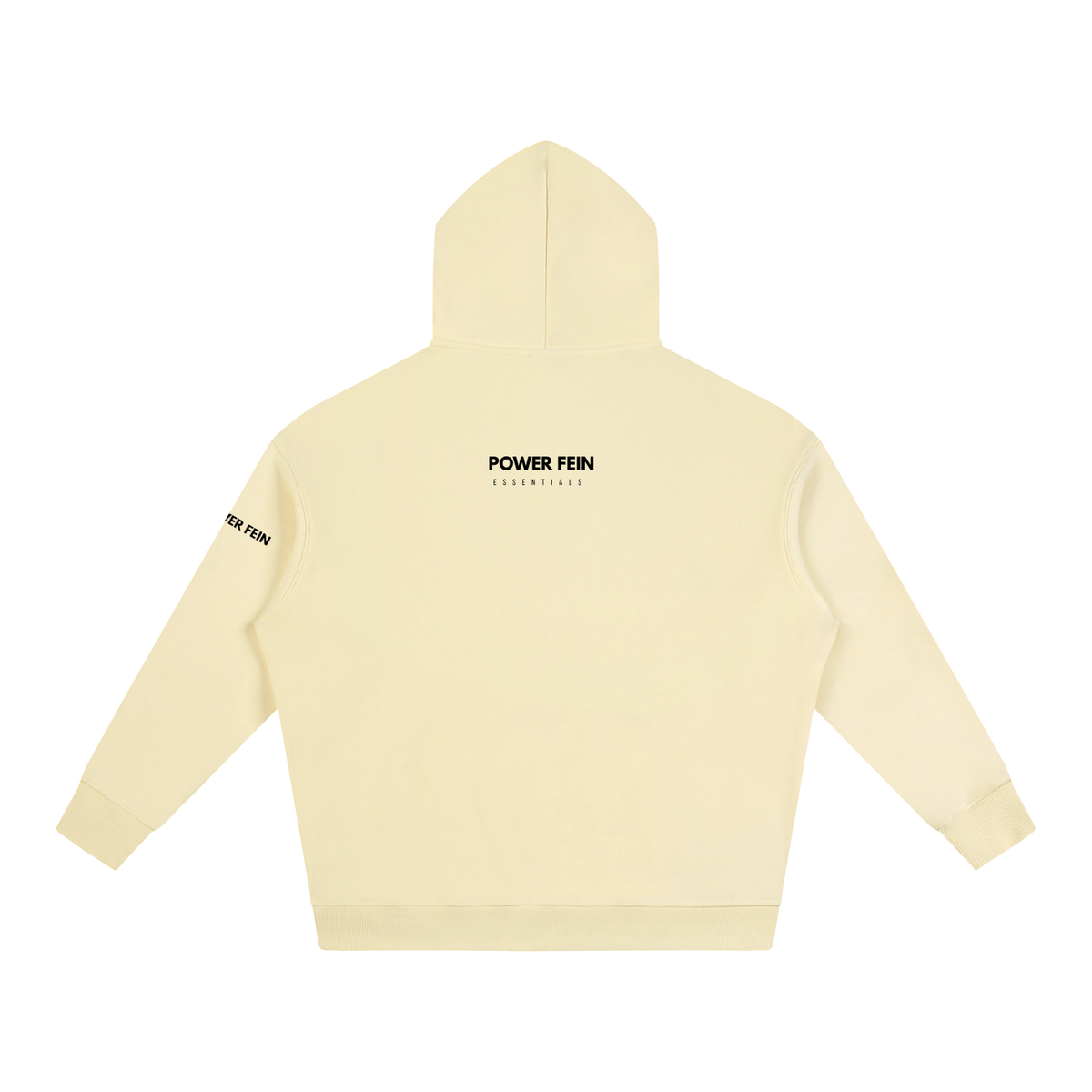 POWER FEIN Essential Oversized Fleece Hoodie