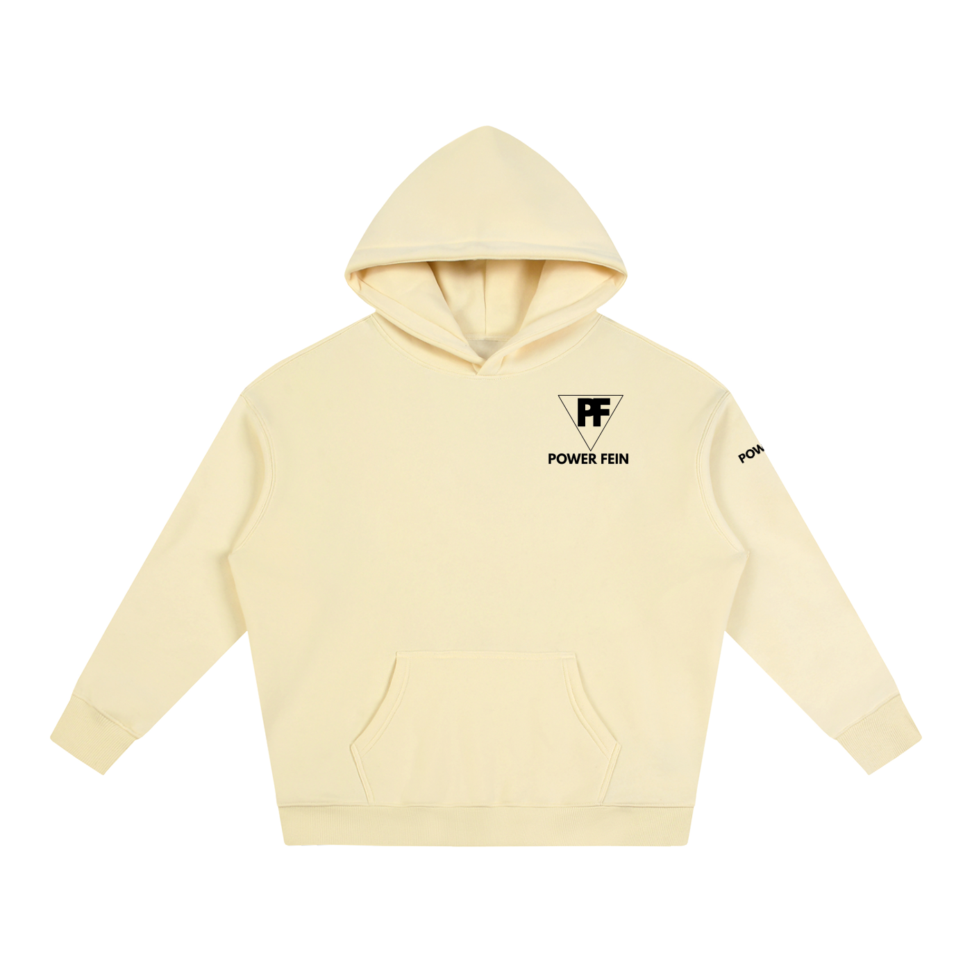 POWER FEIN Essential Oversized Fleece Hoodie