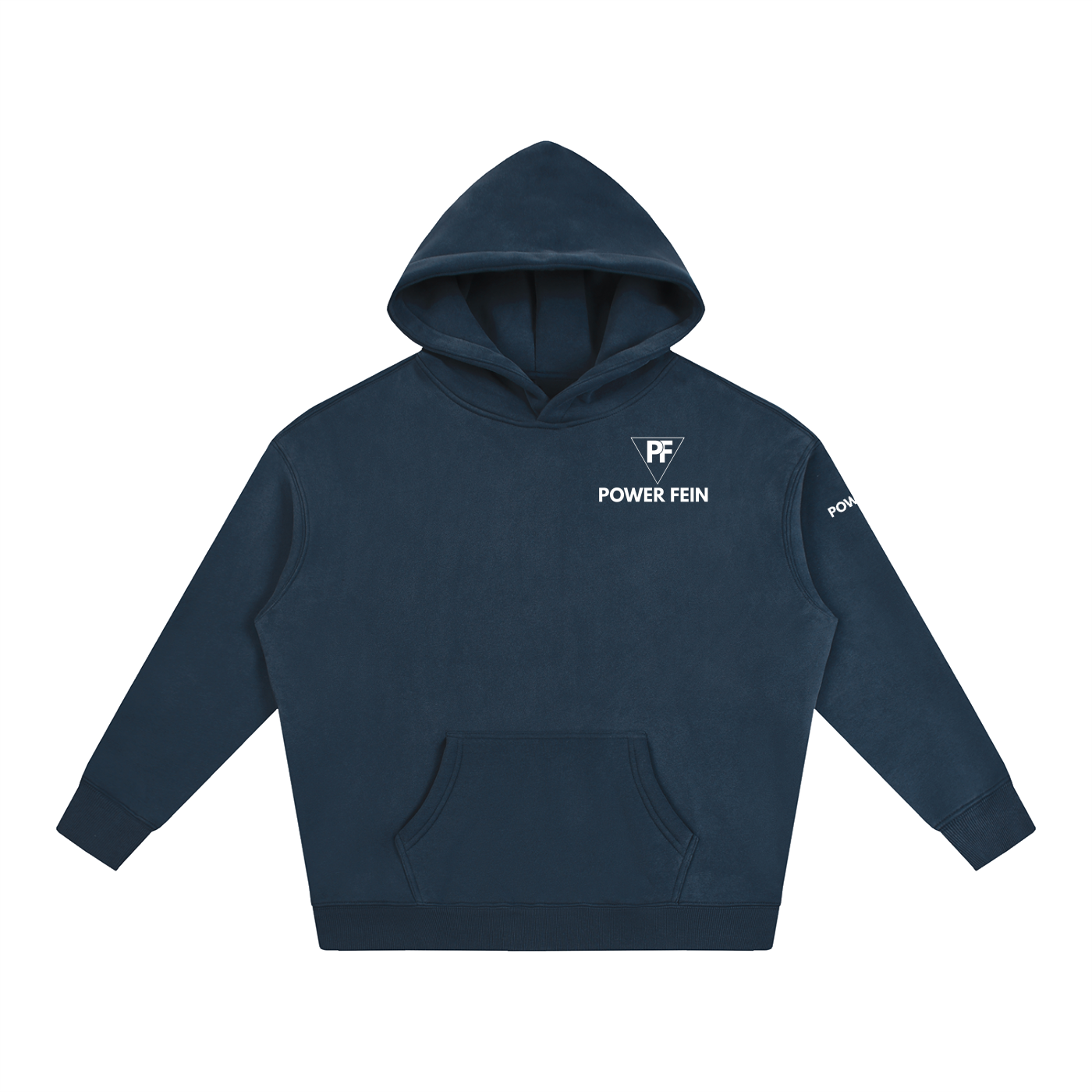 POWER FEIN Essential Oversized Fleece Hoodie