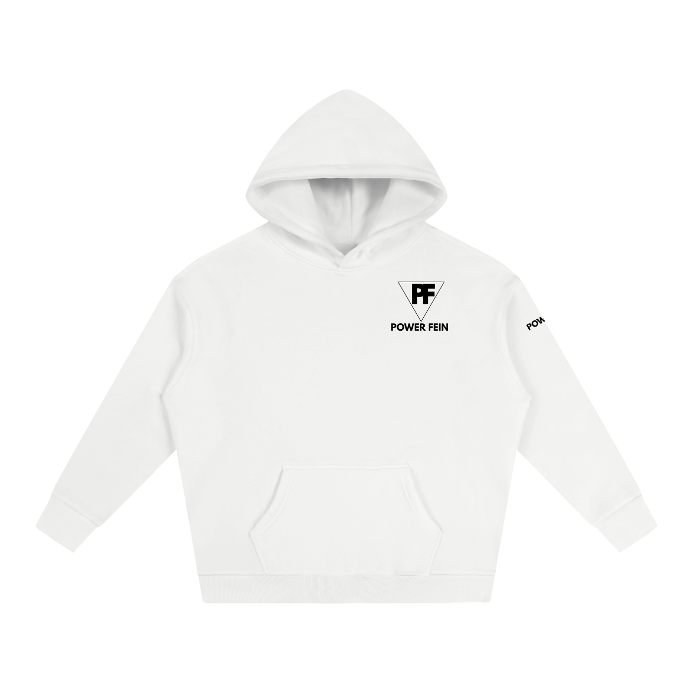 POWER FEIN Essential Oversized Fleece Hoodie