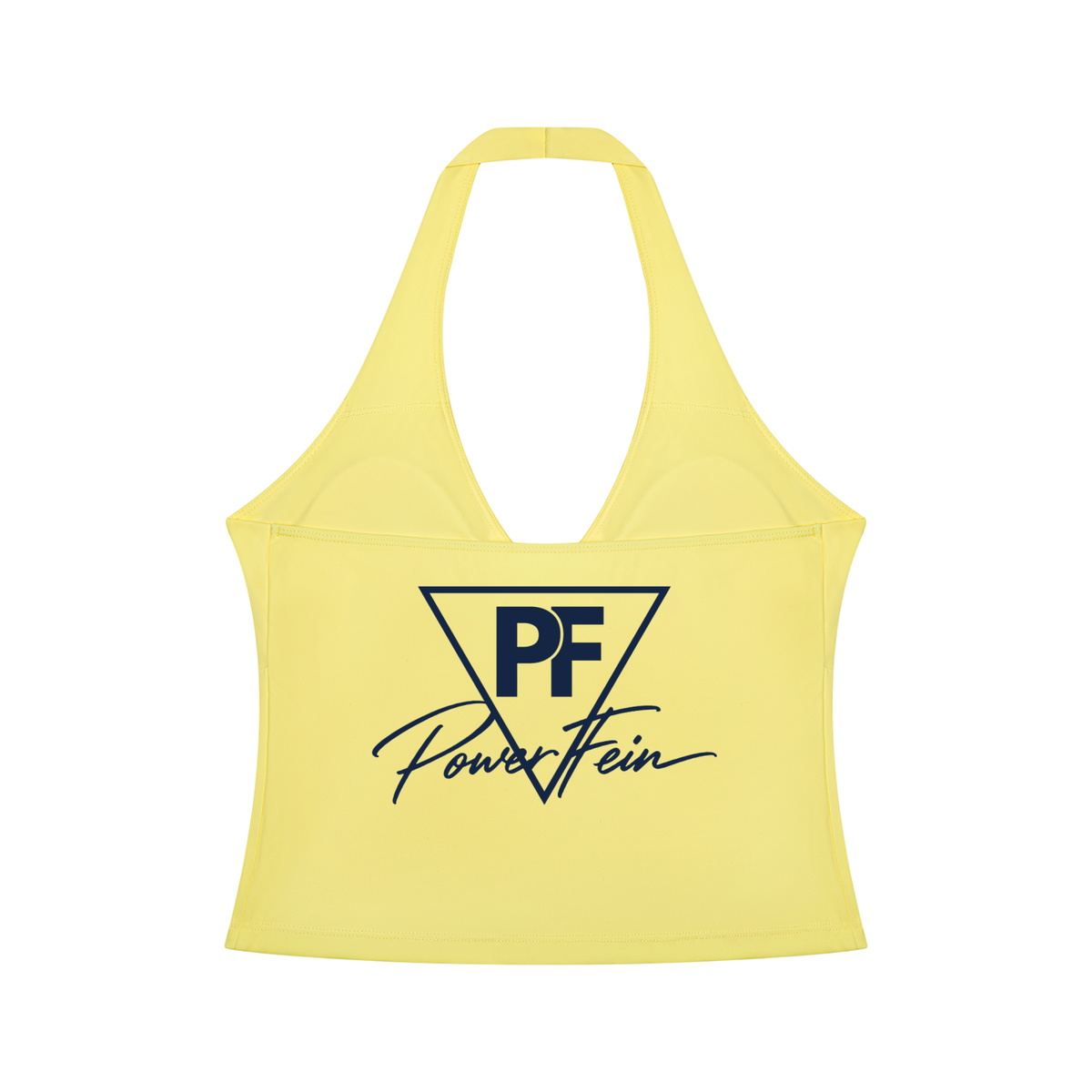 POWER FEIN Athletics Essential Halter Tank
