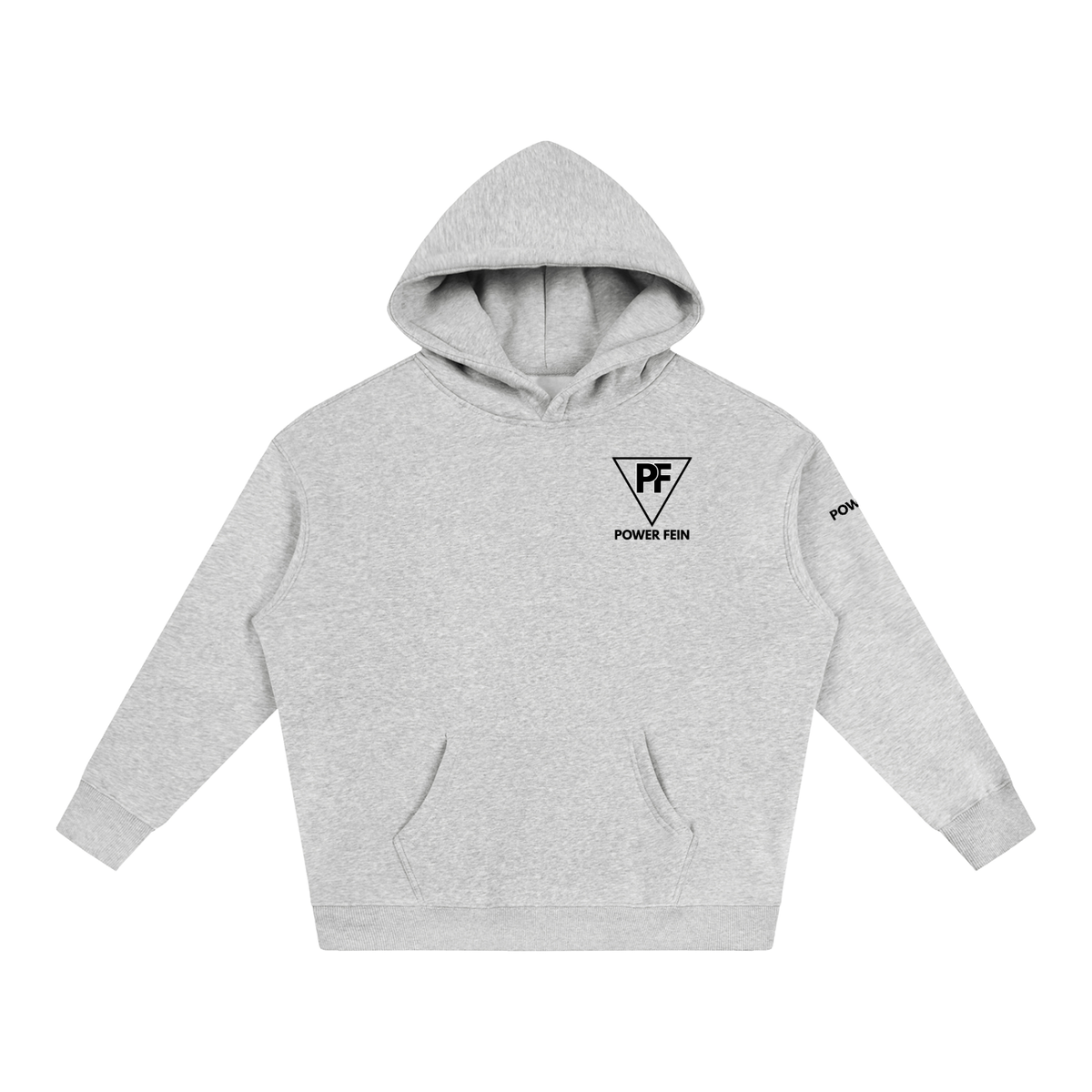 POWER FEIN Essential Oversized Fleece Hoodie