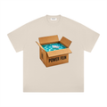 Ocean inside box: POWER FEIN Oddly Familiar Out the Box Tee
