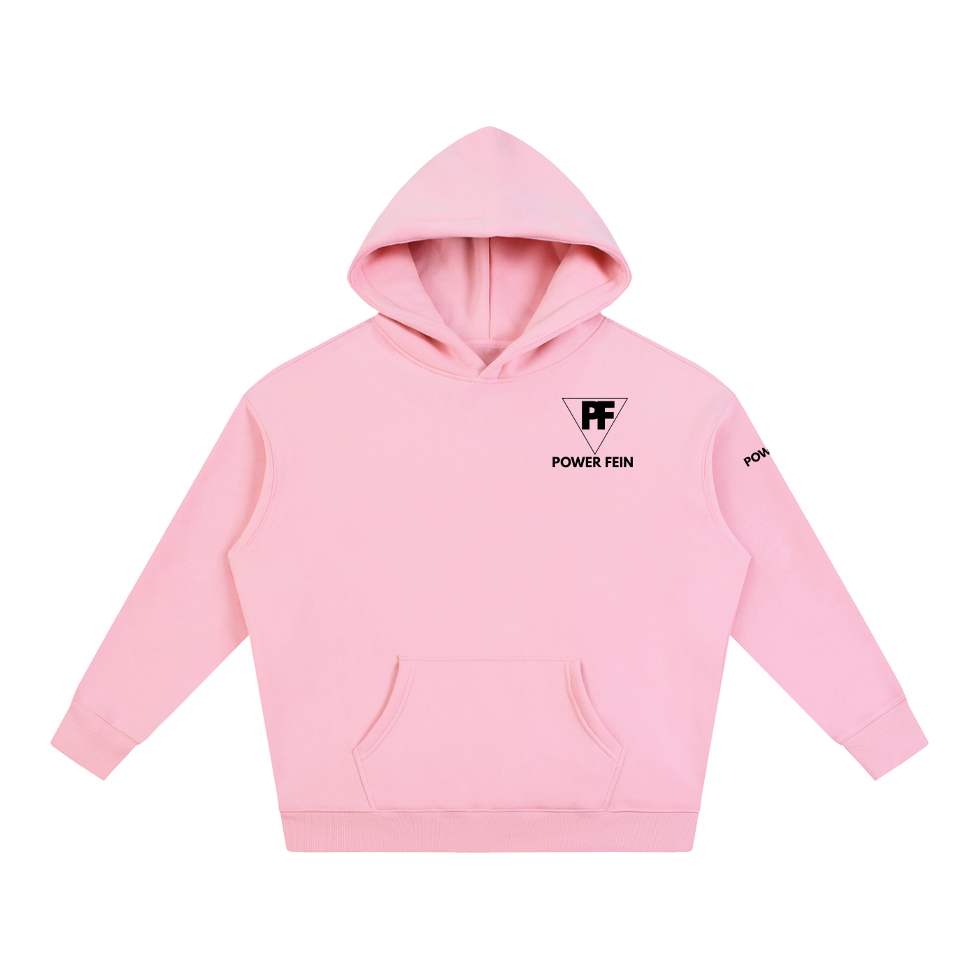 POWER FEIN Essential Oversized Fleece Hoodie