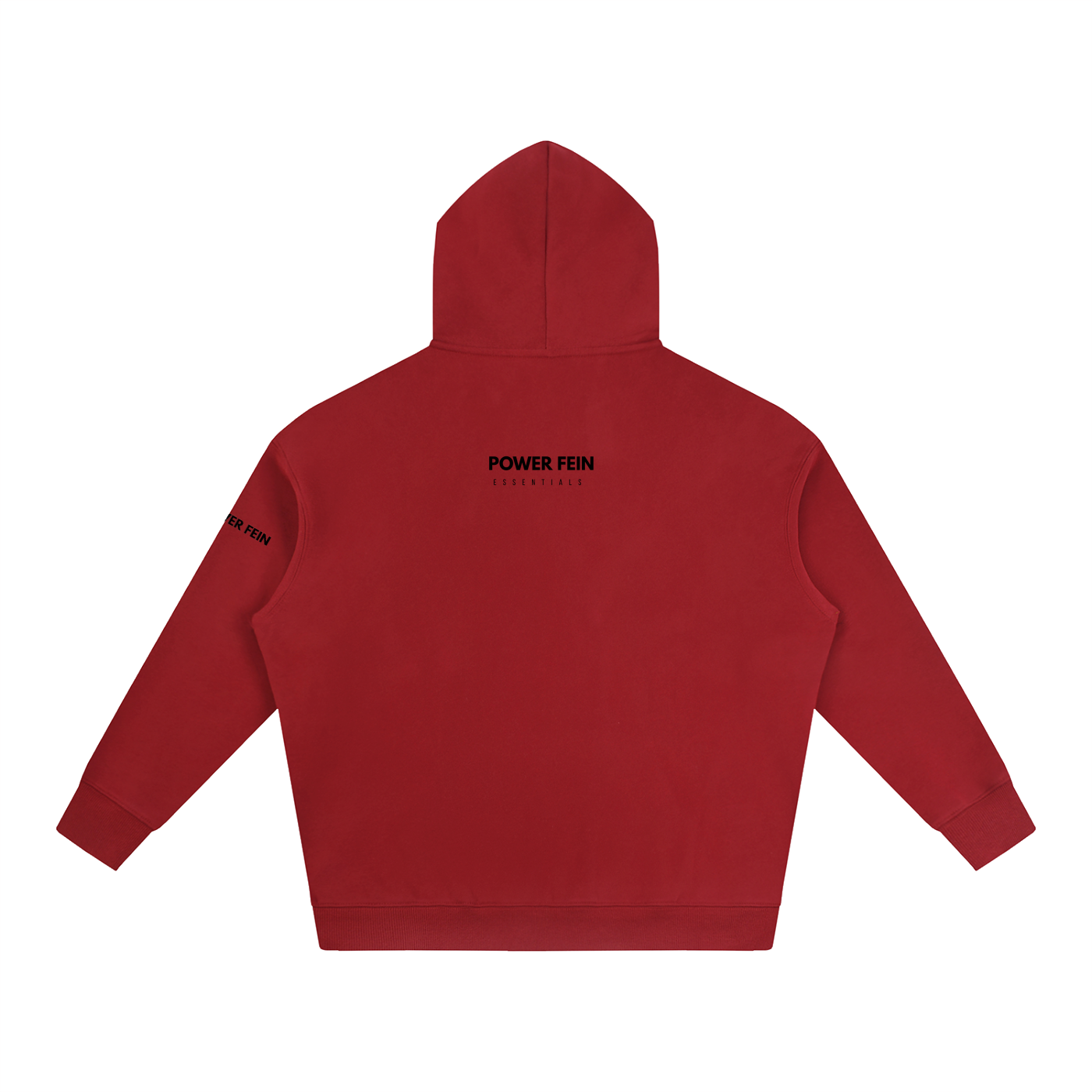 POWER FEIN Essential Oversized Fleece Hoodie