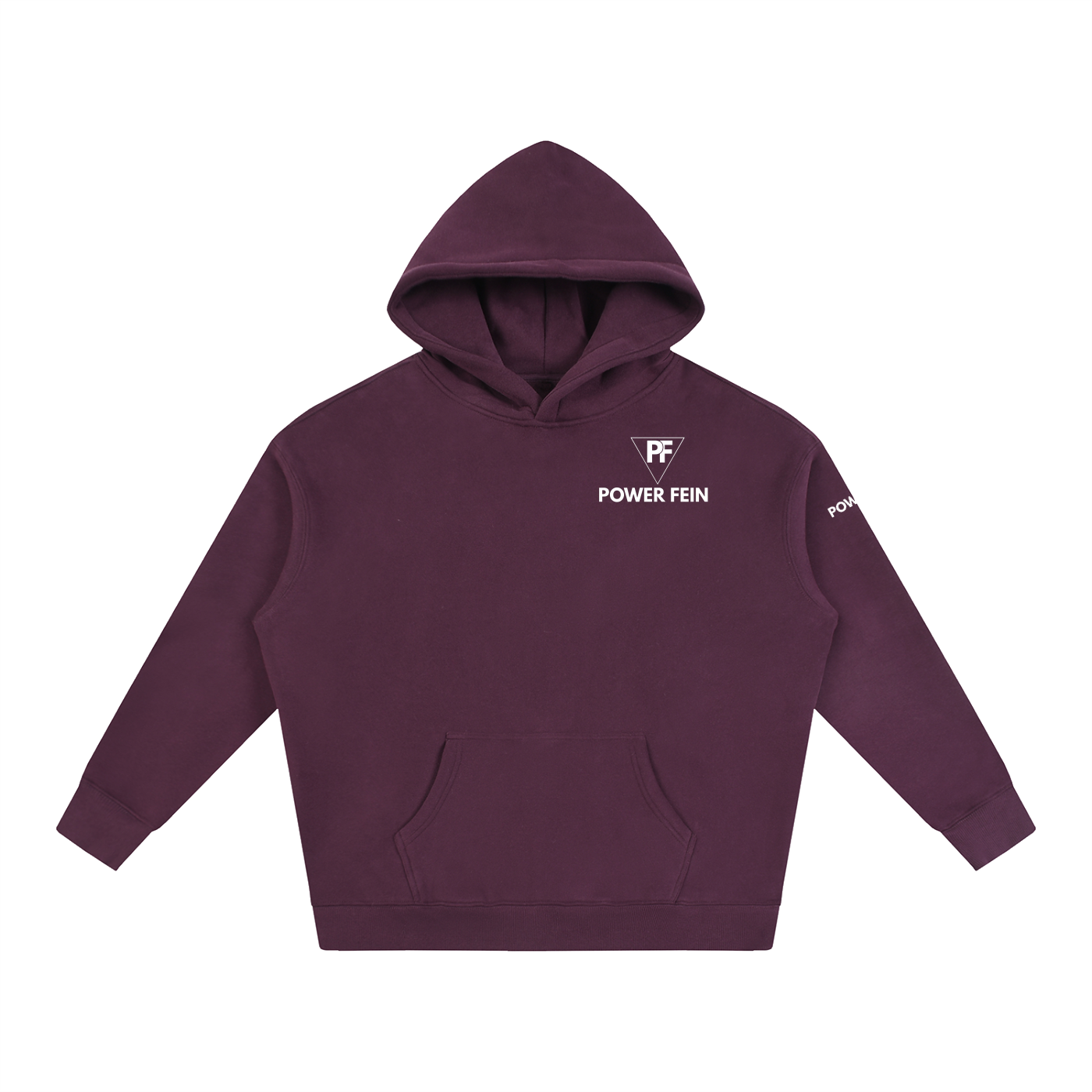 POWER FEIN Essential Oversized Fleece Hoodie