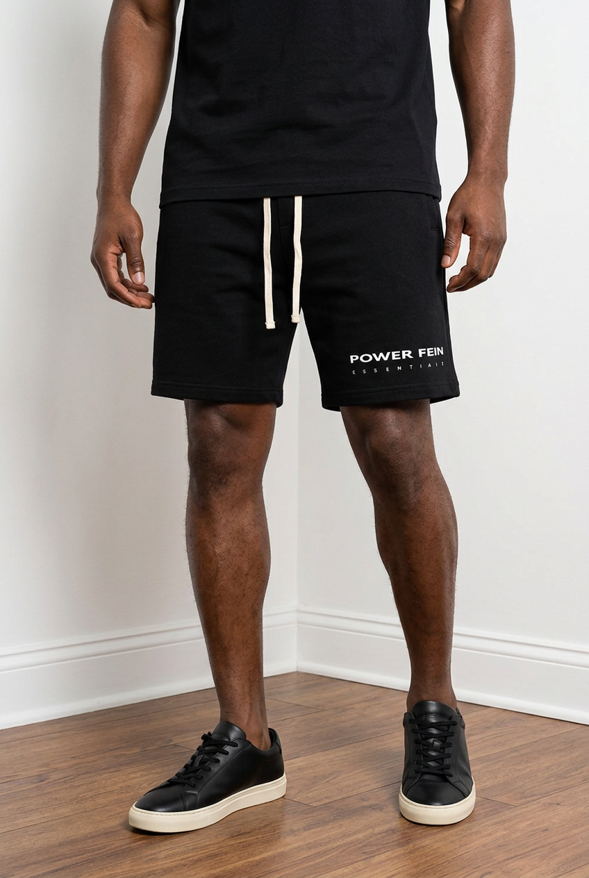 POWER FEIN Essential Cotton Shorts