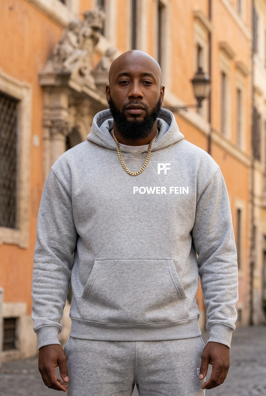 POWER FEIN Essential Oversized Fleece Hoodie