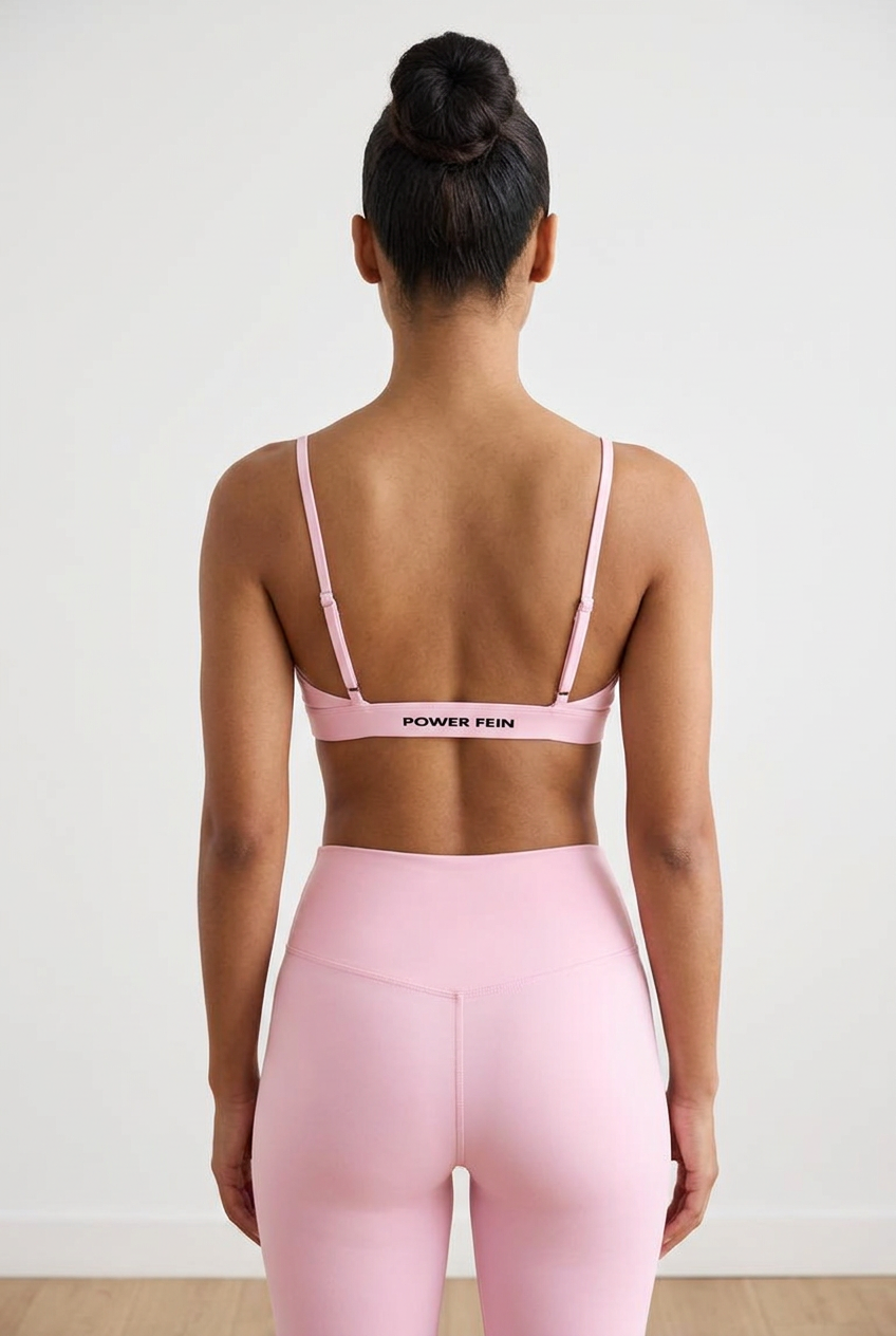POWER FEIN Essential Women’s V-Neck Sports Bra