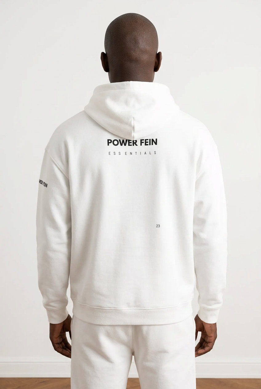 POWER FEIN Essential Oversized Fleece Hoodie