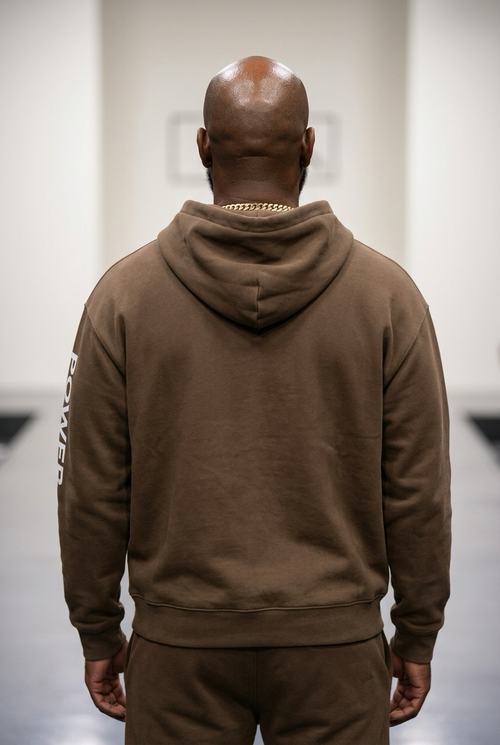 POWER FEIN Essential Oversized Fleece Hoodie