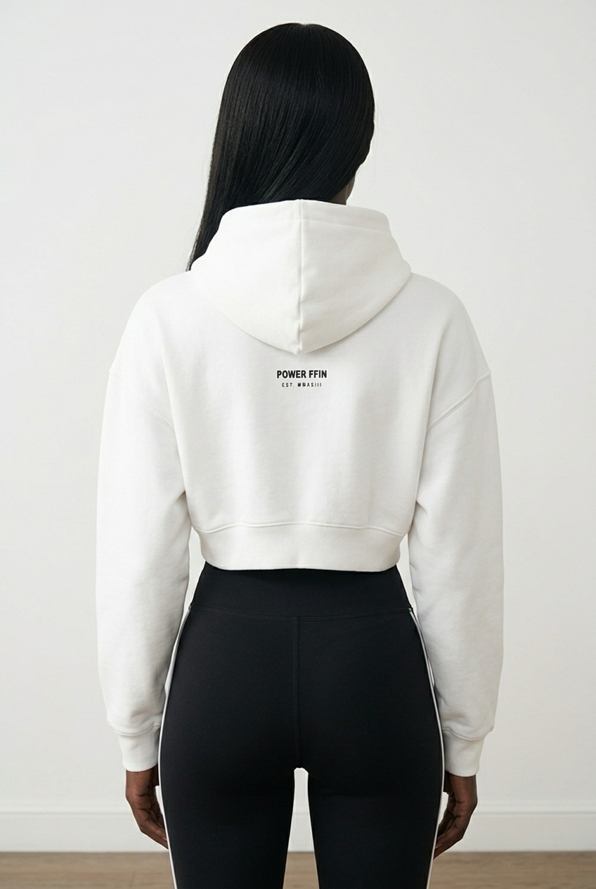 POWER FEIN Essential Women’s Cropped Hoodie