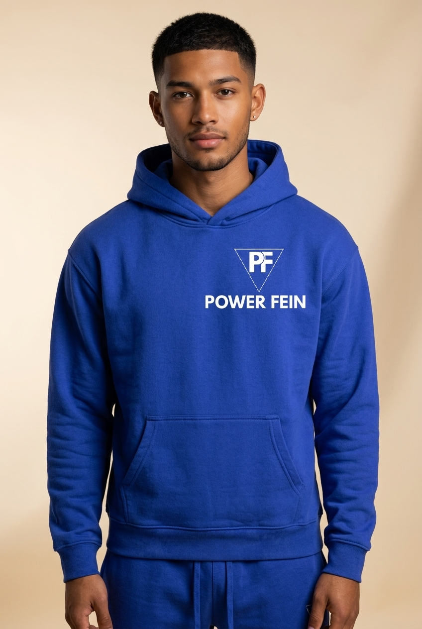 POWER FEIN Essential Oversized Fleece Hoodie
