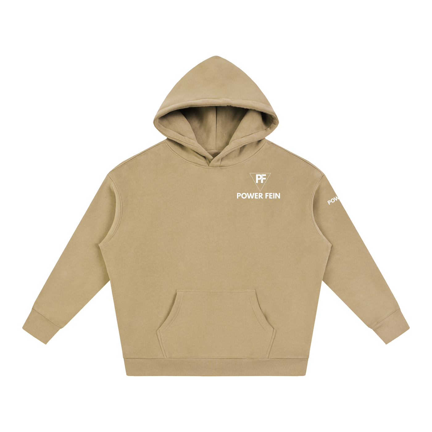 POWER FEIN Essential Oversized Fleece Hoodie
