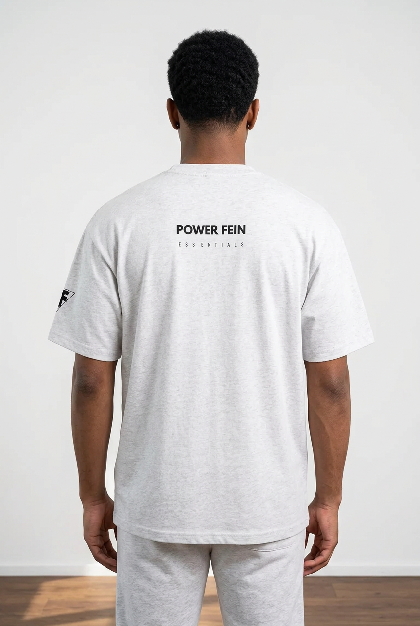 POWER FEIN Essential Heavyweight Cotton T-Shirt