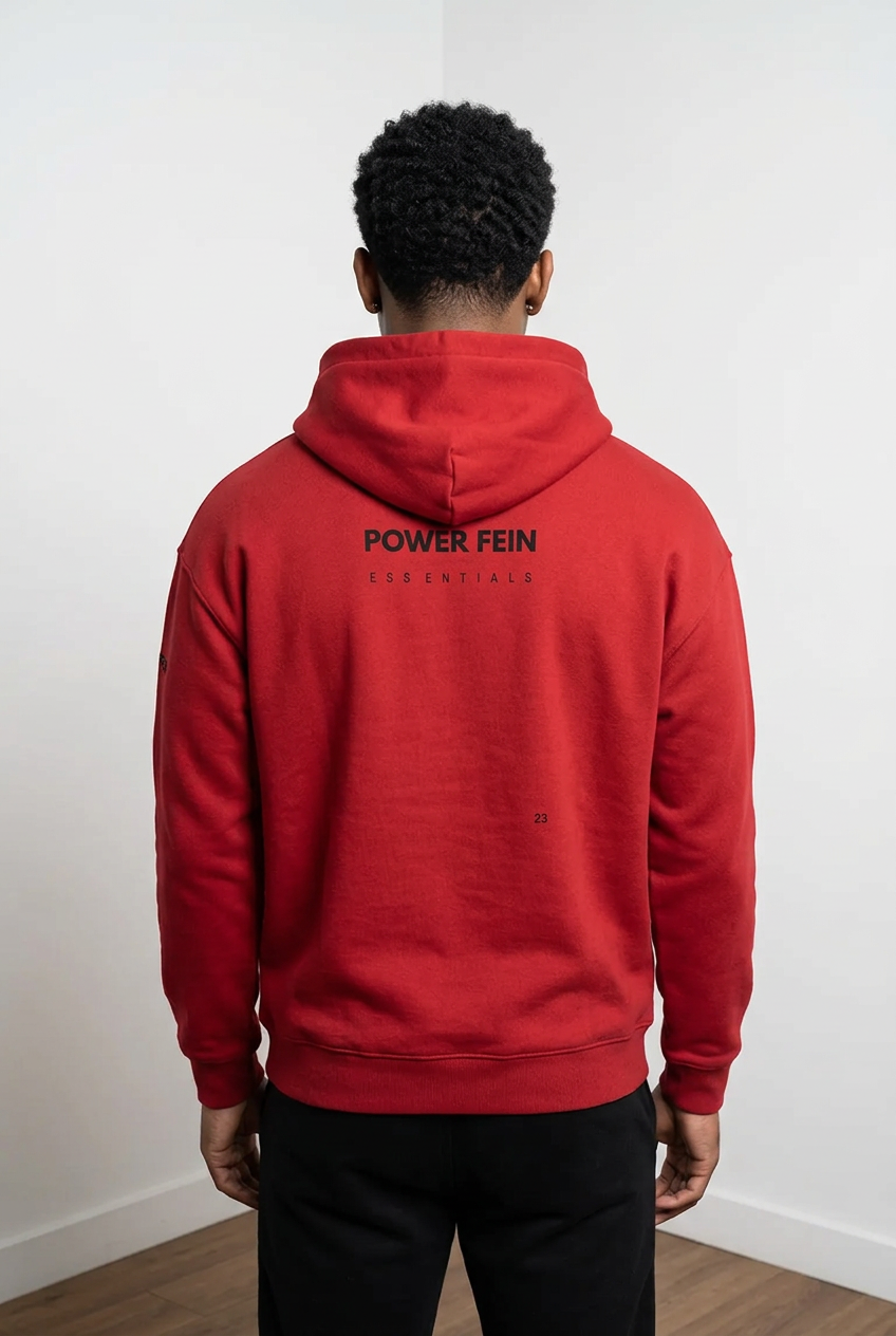 POWER FEIN Essential Oversized Fleece Hoodie