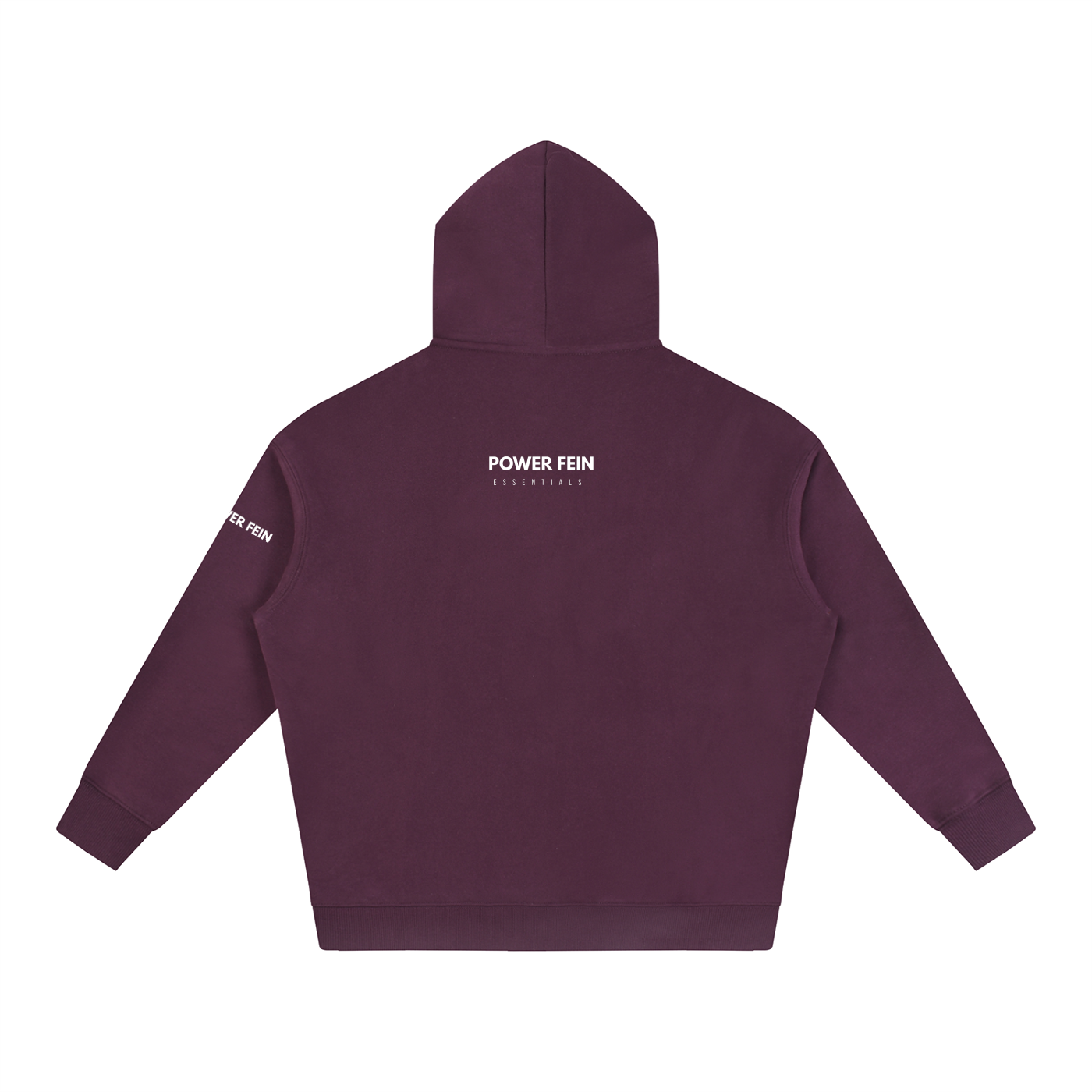 POWER FEIN Essential Oversized Fleece Hoodie