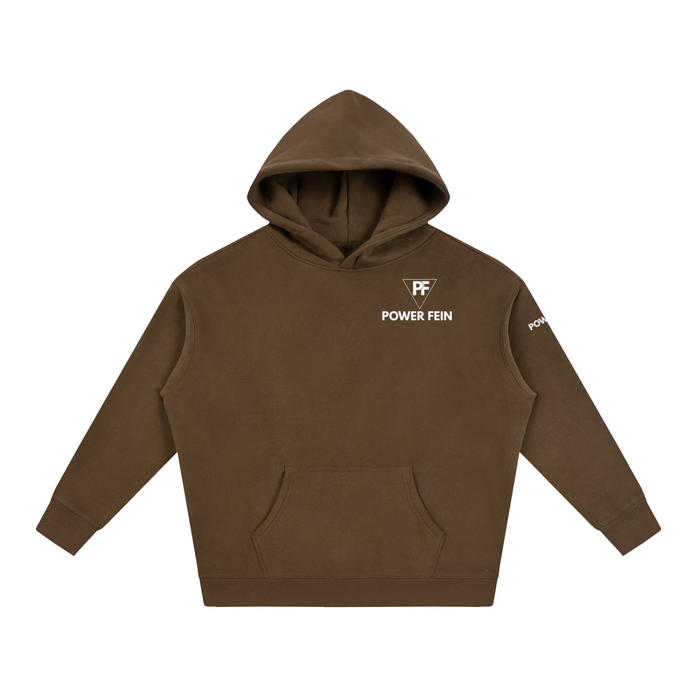 POWER FEIN Essential Oversized Fleece Hoodie