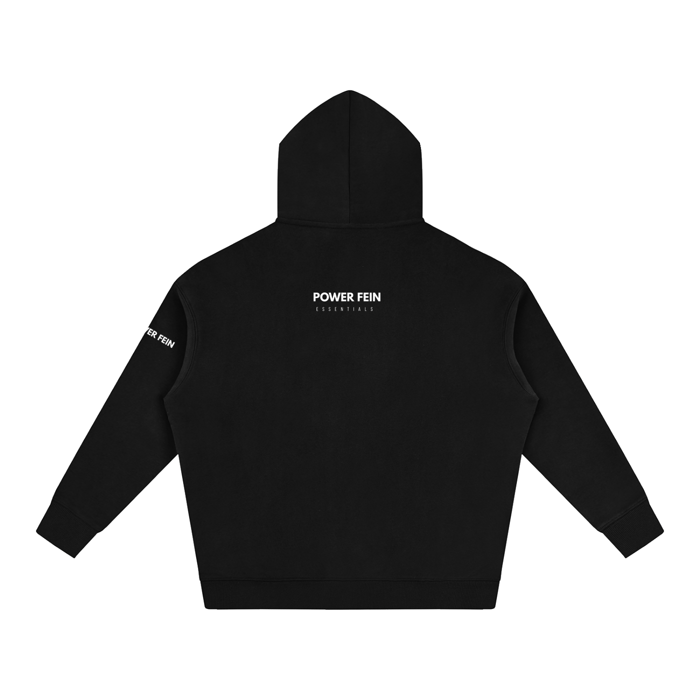 POWER FEIN Essential Oversized Fleece Hoodie