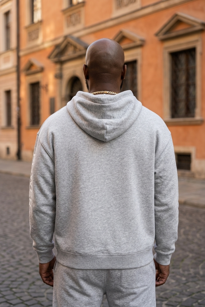 POWER FEIN Essential Oversized Fleece Hoodie
