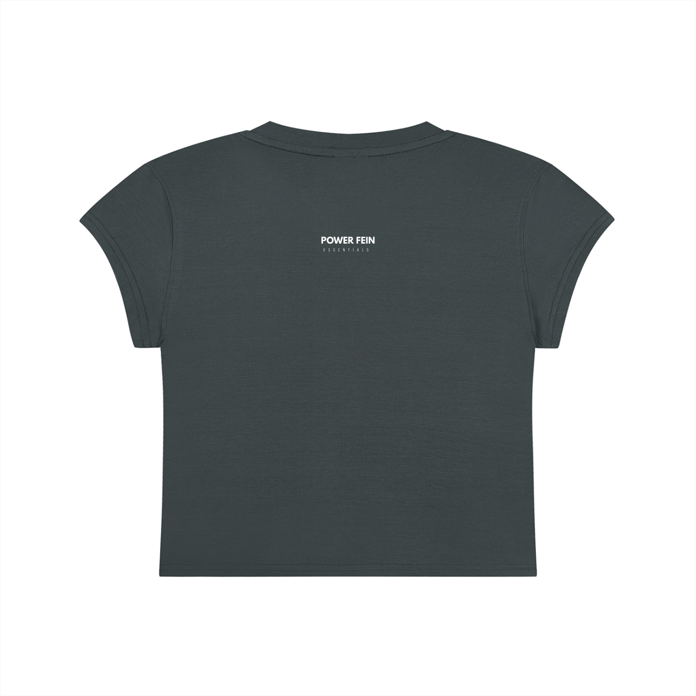 POWER FEIN Essential Women’s Slim-Fit Cropped T-Shirt