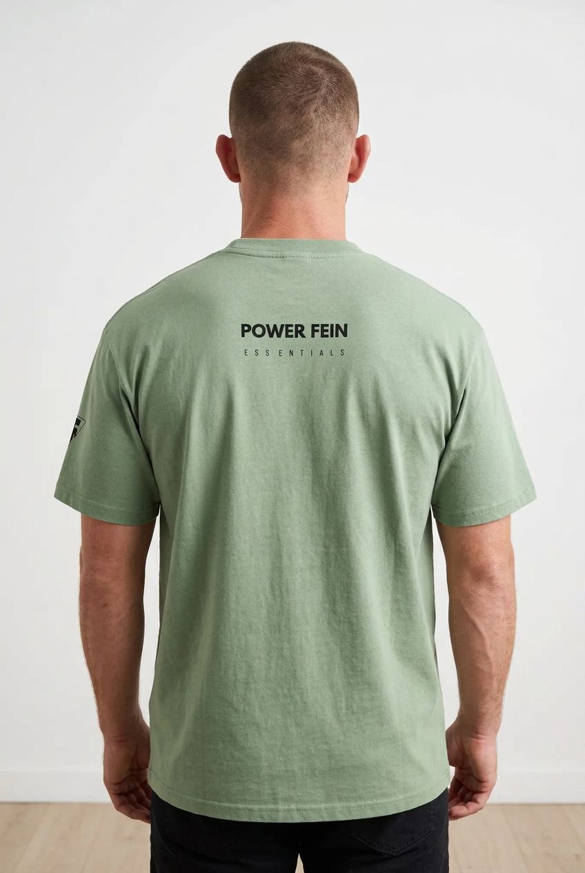 POWER FEIN Essential Heavyweight Cotton T-Shirt