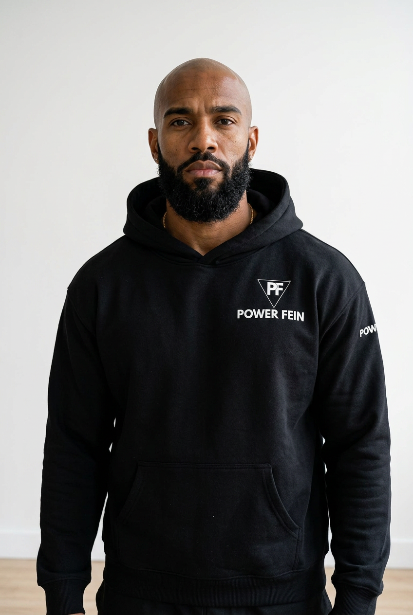 POWER FEIN Essential Oversized Fleece Hoodie