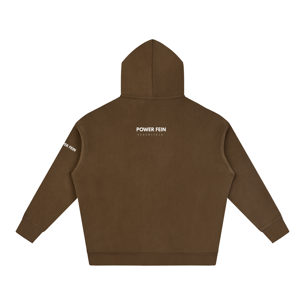 POWER FEIN Essential Oversized Fleece Hoodie