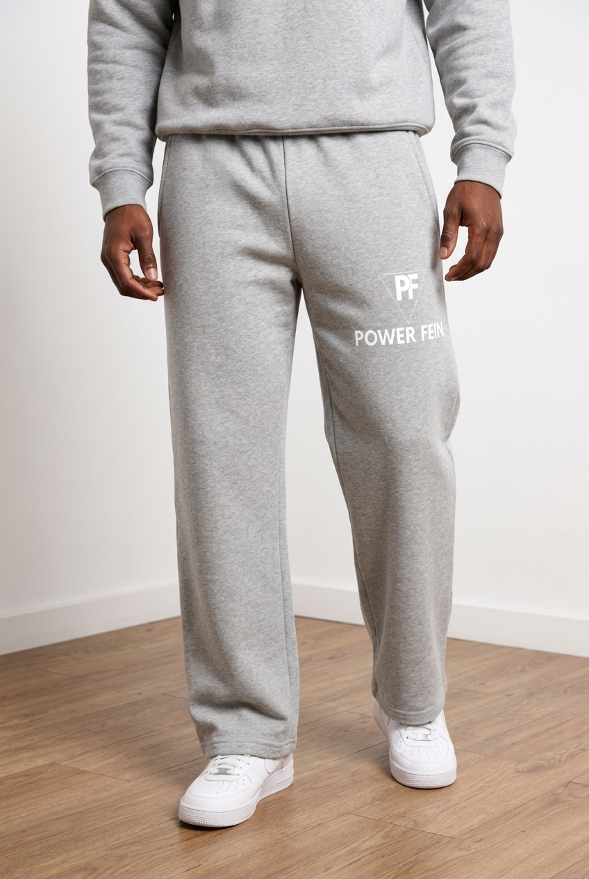 POWER FEIN Essential Straight-Leg Sweatpants