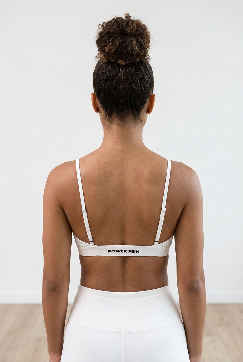 POWER FEIN Essential Women’s V-Neck Sports Bra