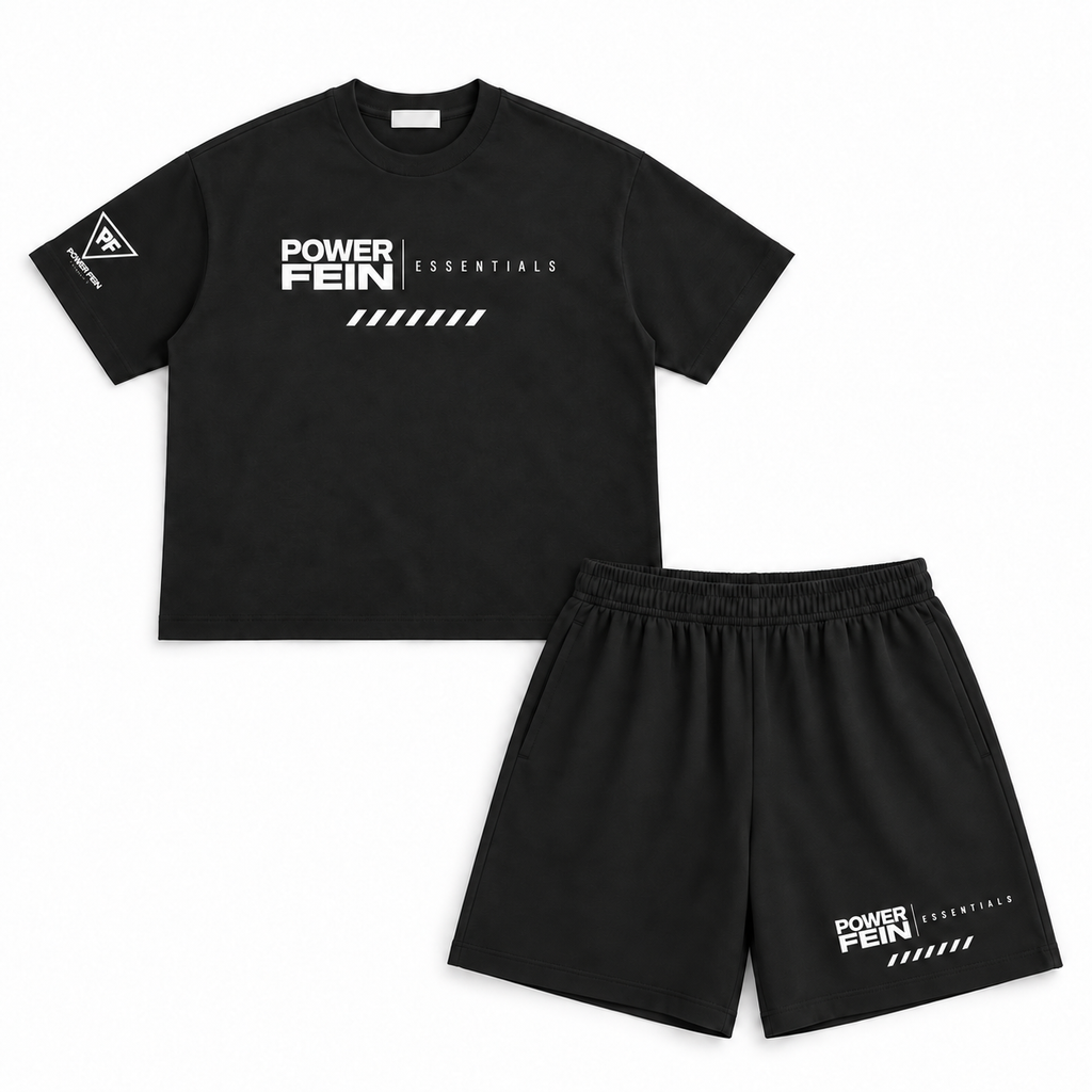 POWER FEIN Athletics Tee + Shorts Set