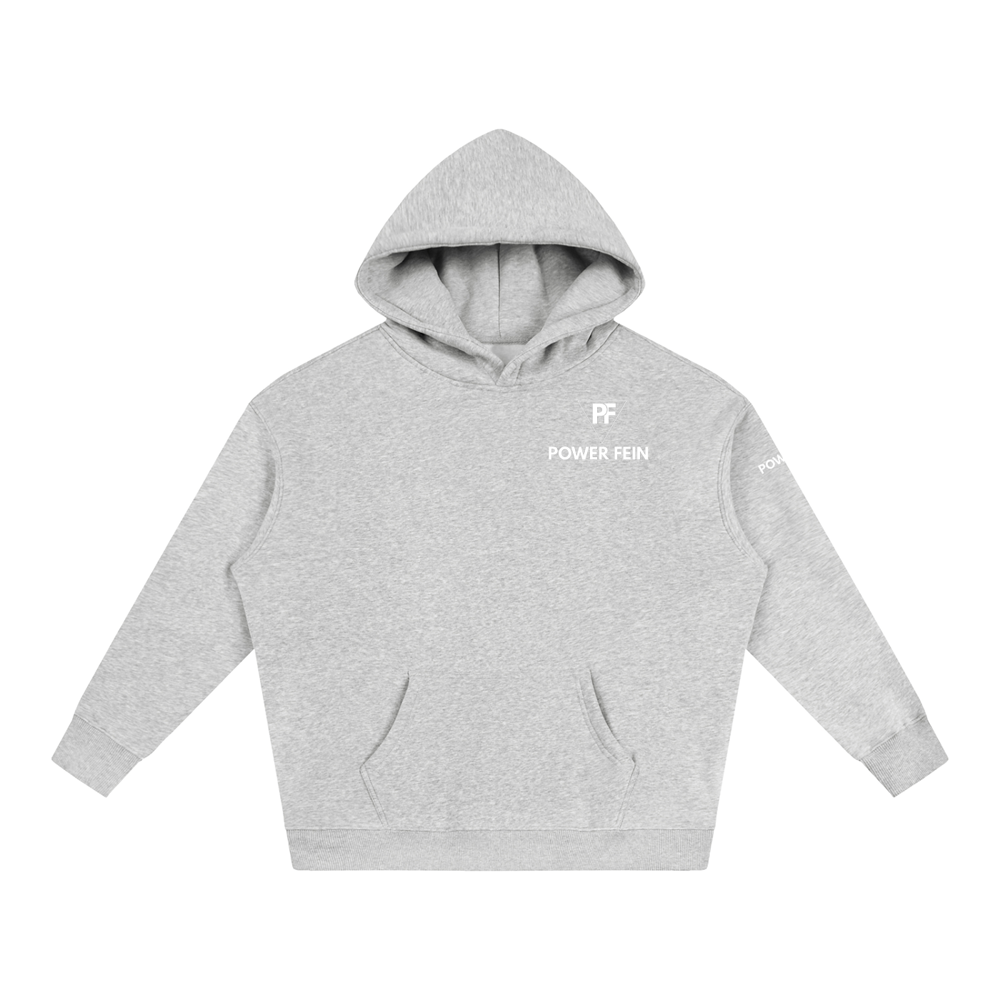 POWER FEIN Essential Oversized Fleece Hoodie