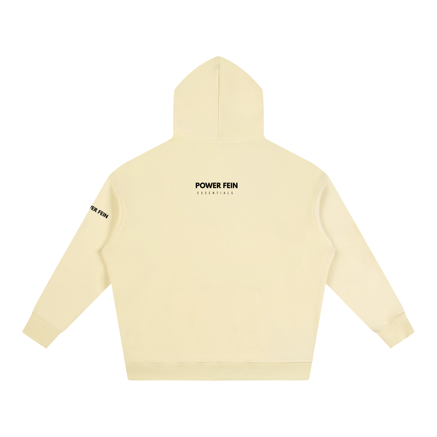 POWER FEIN Essential Oversized Fleece Hoodie