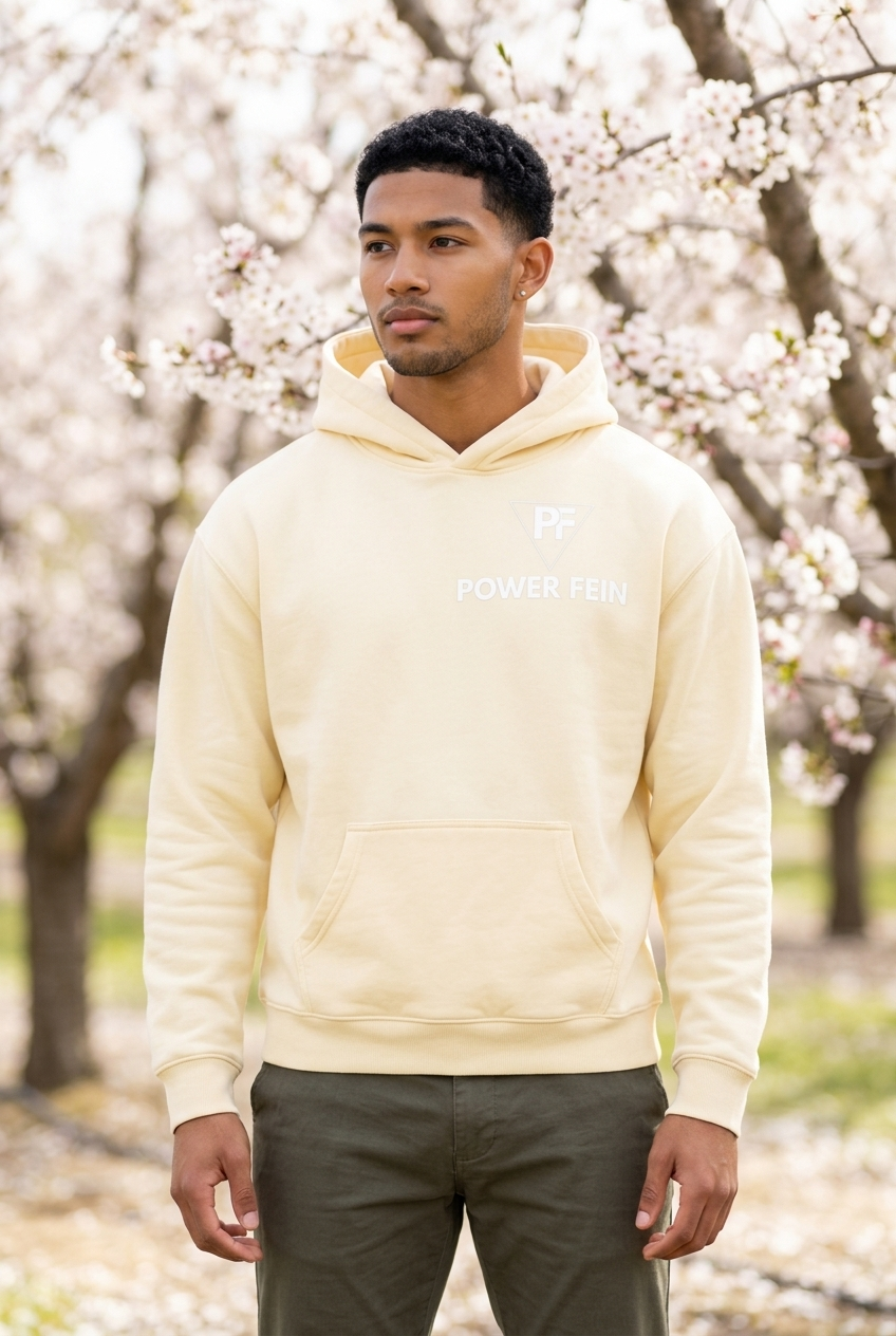 POWER FEIN Essential Oversized Fleece Hoodie