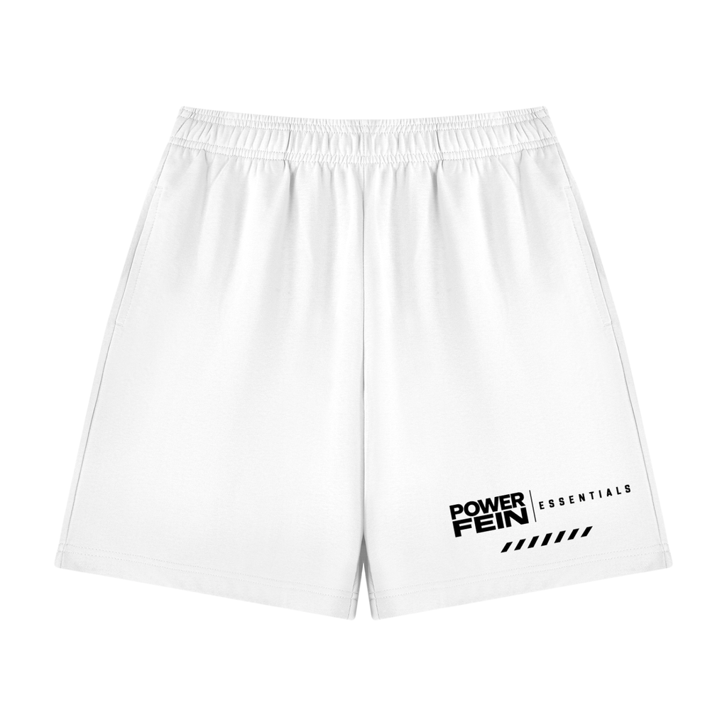 POWER FEIN Athletics Tee + Shorts Set – White Tee