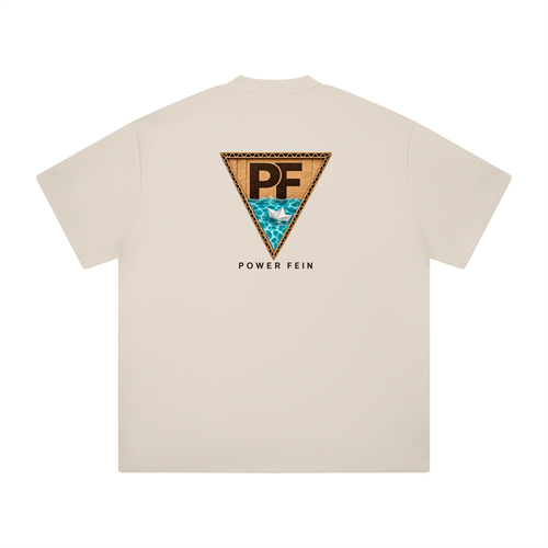 Ocean inside box: POWER FEIN Oddly Familiar Out the Box Tee