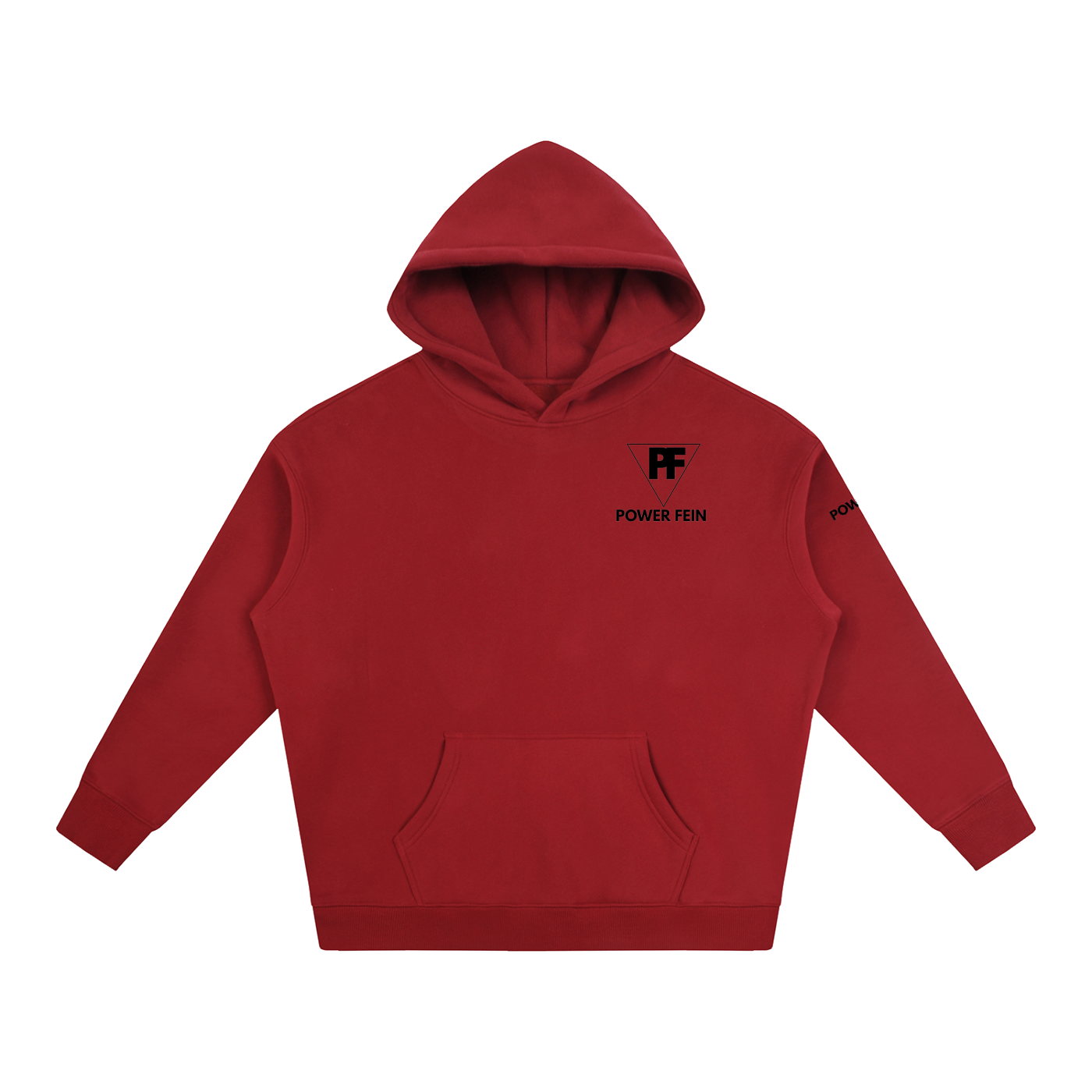 POWER FEIN Essential Oversized Fleece Hoodie