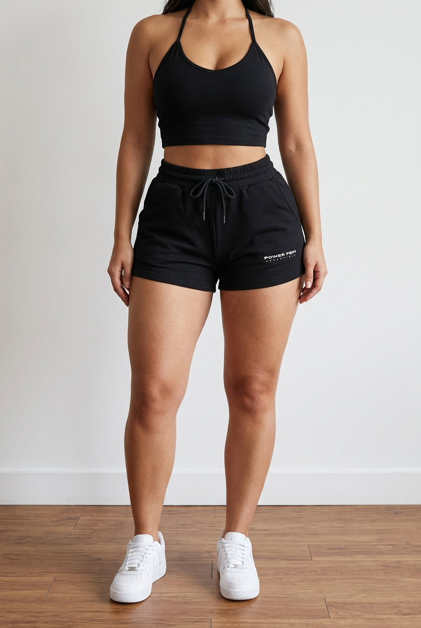 POWER FEIN Essential Women’s Drawstring Shorts