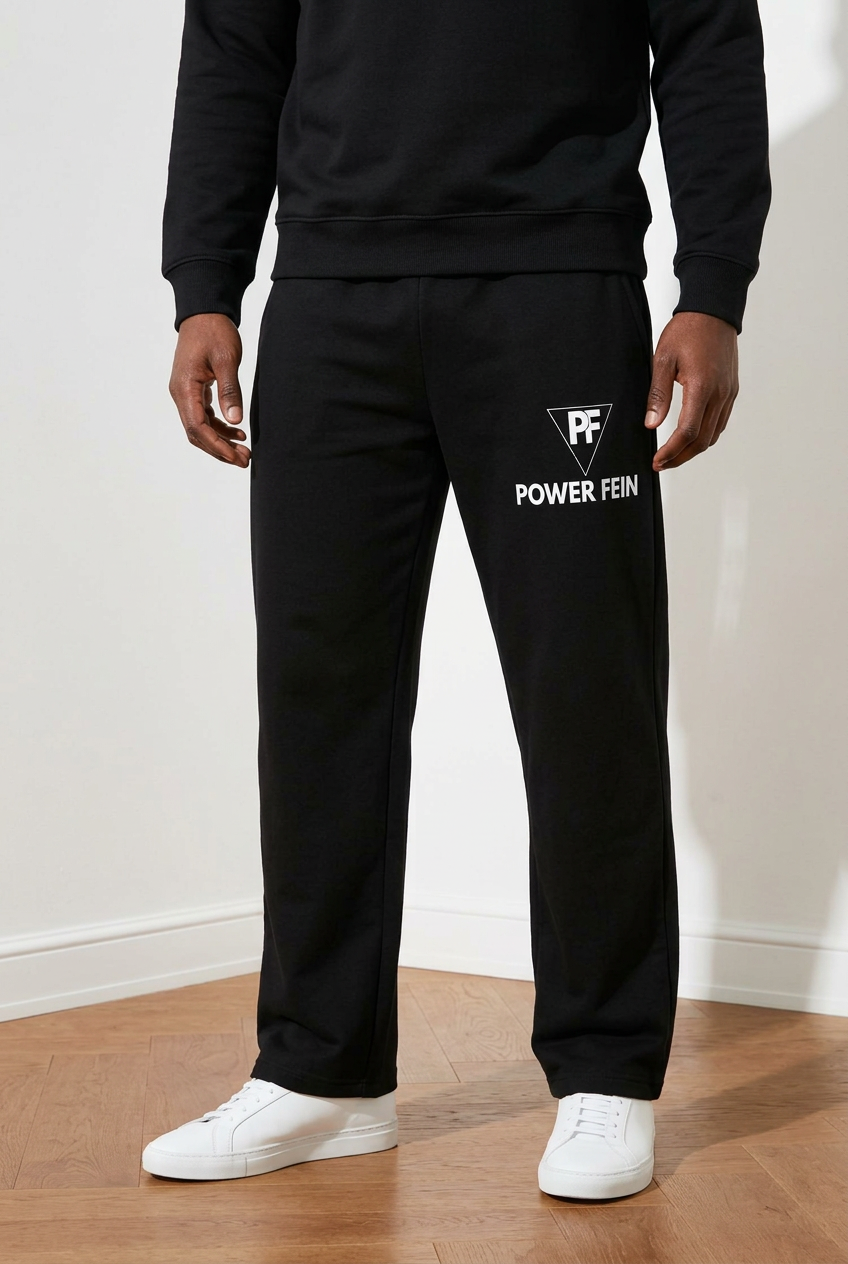 POWER FEIN Essential Straight-Leg Sweatpants