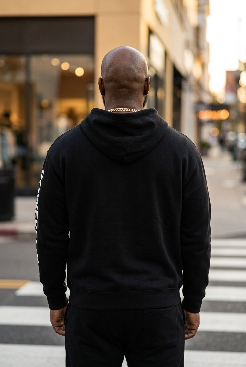 POWER FEIN Essential Oversized Fleece Hoodie