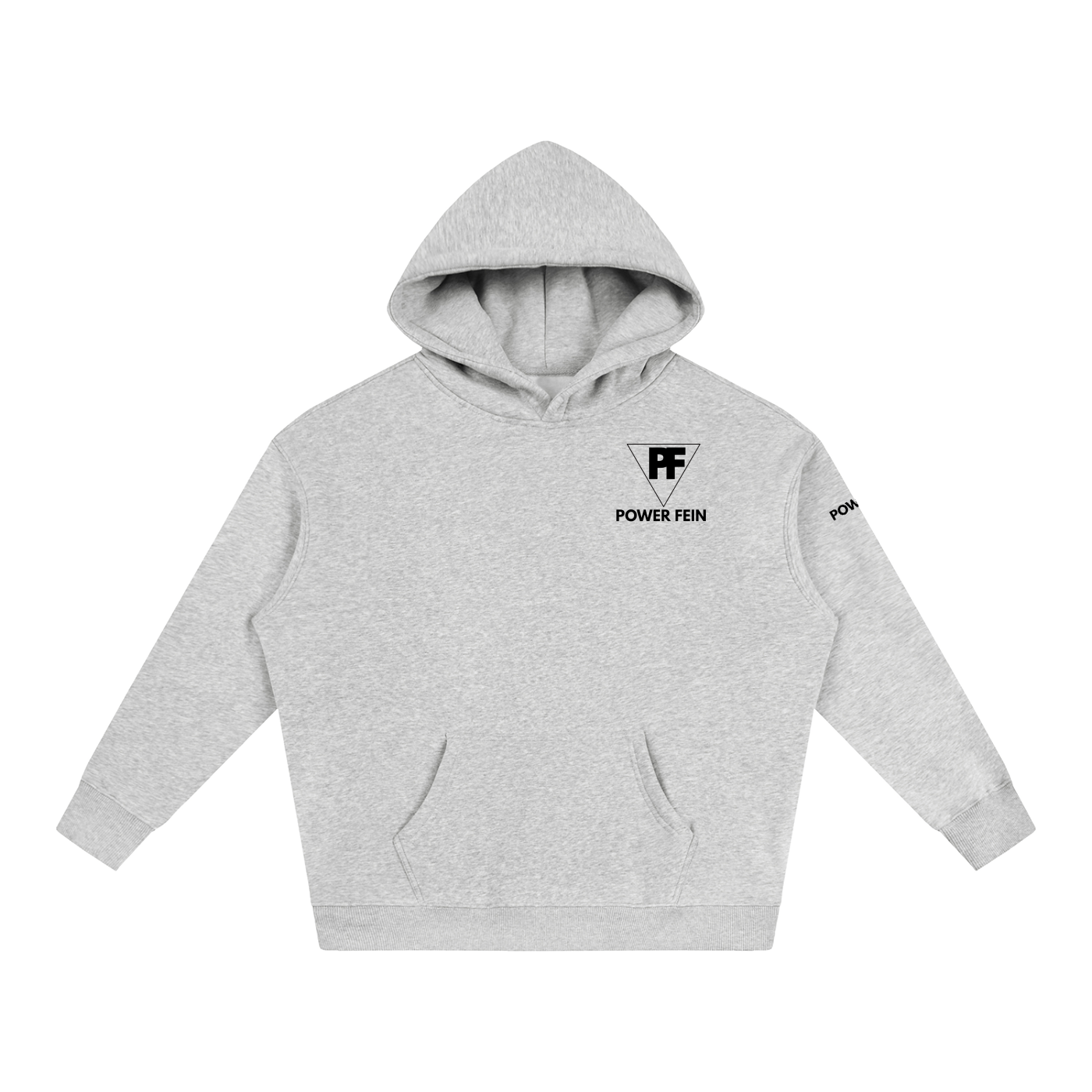 POWER FEIN Essential Oversized Fleece Hoodie