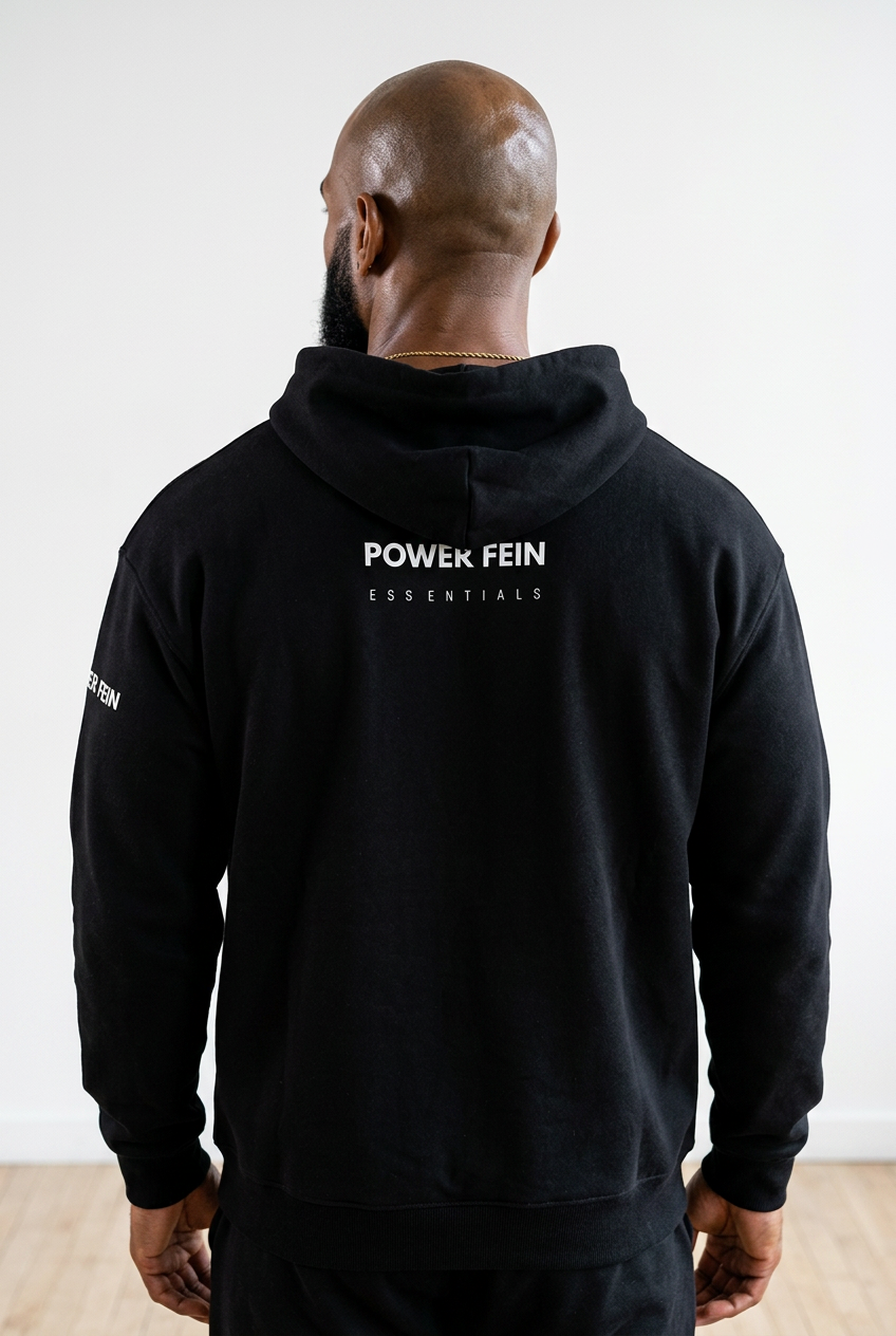POWER FEIN Essential Oversized Fleece Hoodie