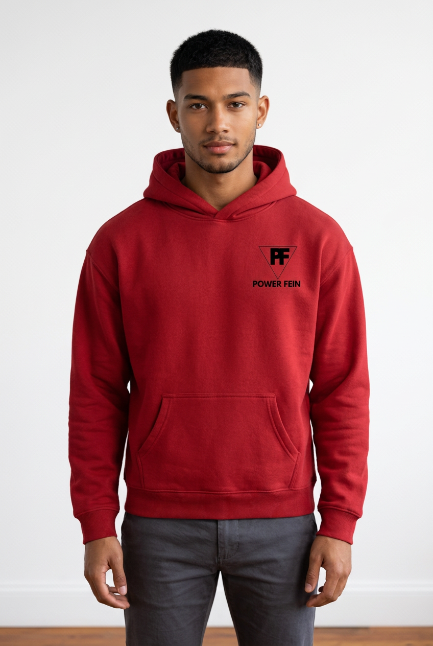 POWER FEIN Essential Oversized Fleece Hoodie
